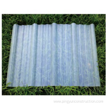 transparent corrugated frp roofing sheet